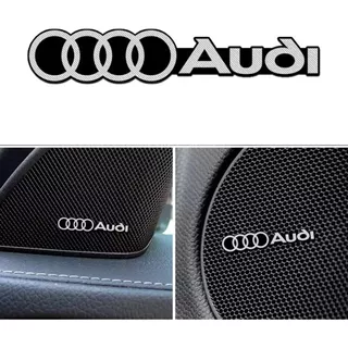 Par De Insignias De Interior Parlante Compatible Audi