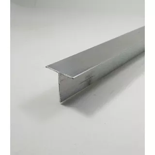 Perfil T  Aluminio 1 X 1/16 (2,54cm X 1,58mm) C/ 99cm