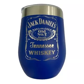 Copo Térmico Go Everyday Jack Daniels 350ml - Laser Cor Azul