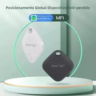 Smart Tag Chaveiro Rastreador Sem Fio Localizador Mala Pet Cor Preto Ios