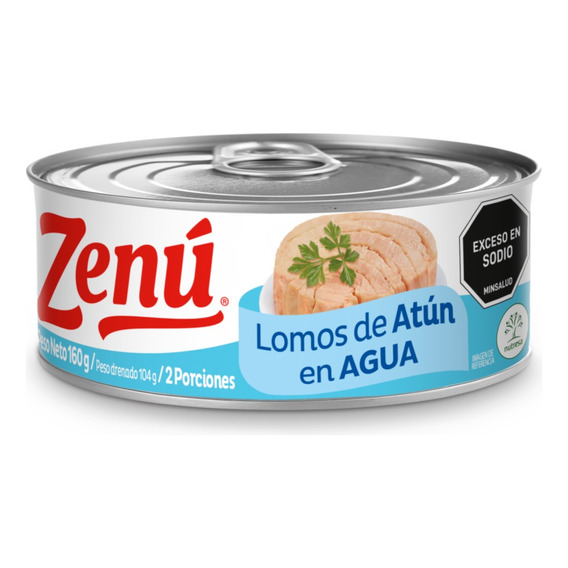 Lomo Atun Zenu En Agua X 160 Gr - g a $44