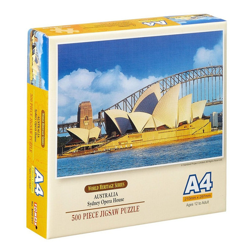 Sydney Opera House Mini Rompecabezas 500 Piezas Tomax