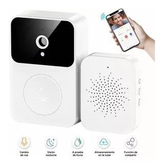 Timbre Con Cámara Wifi Y App