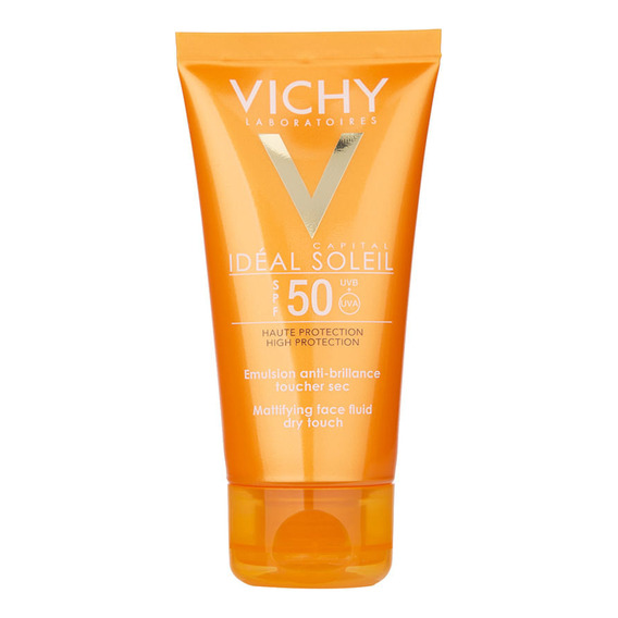 Protector Solar Vichy Idéal Soleil Toque Seco Fps 50 X 50ml