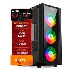 Pc Gamer Bluepc Amd Ryzen 5 5600gt 16gb Ssd 480gb 500w no Mercado Livre com oferta e cupom de desconto