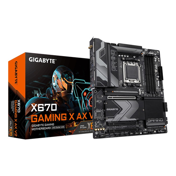 Motherboard Gigabyte X670 Gaming X Ax V2 Ddr5 Am5 Amd