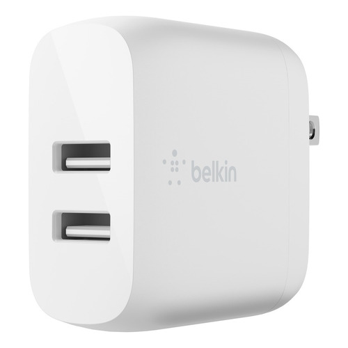 Cargador De Pared Dual 2 Puertos Usb Boost Charge - Belkin