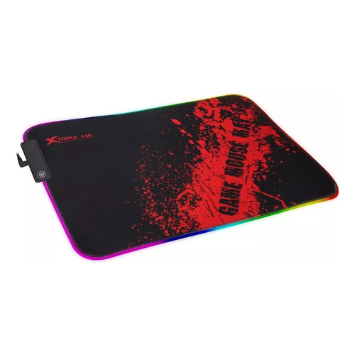 Mouse Pad gamer Xtrike Me MP-602 de goma 250mm x 350mm x 3mm negro