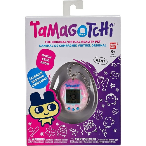 Tamagotchi Mascota Virtual Gen 1 Sakura Color Rosa