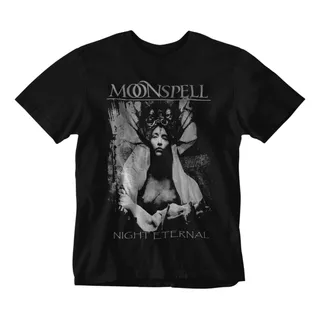 Camiseta Black Gothic Metal Moonspell C4