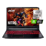 Notebook Gamer Acer Nitro 5 Core I5 8gb 256gb Ssd Rtx3050