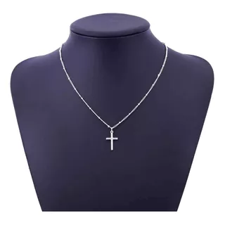 Cruz Amuleto Mujer Collar Oro Plata Cadena Accesorios Mujer
