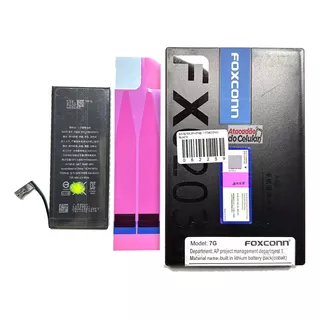 Flex Carga Bateria Compatível iPhone 7 7g Foxconn 100% Saude