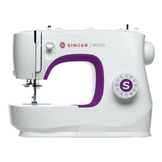 Máquina de coser recta Singer M3505 portable blanca 220V