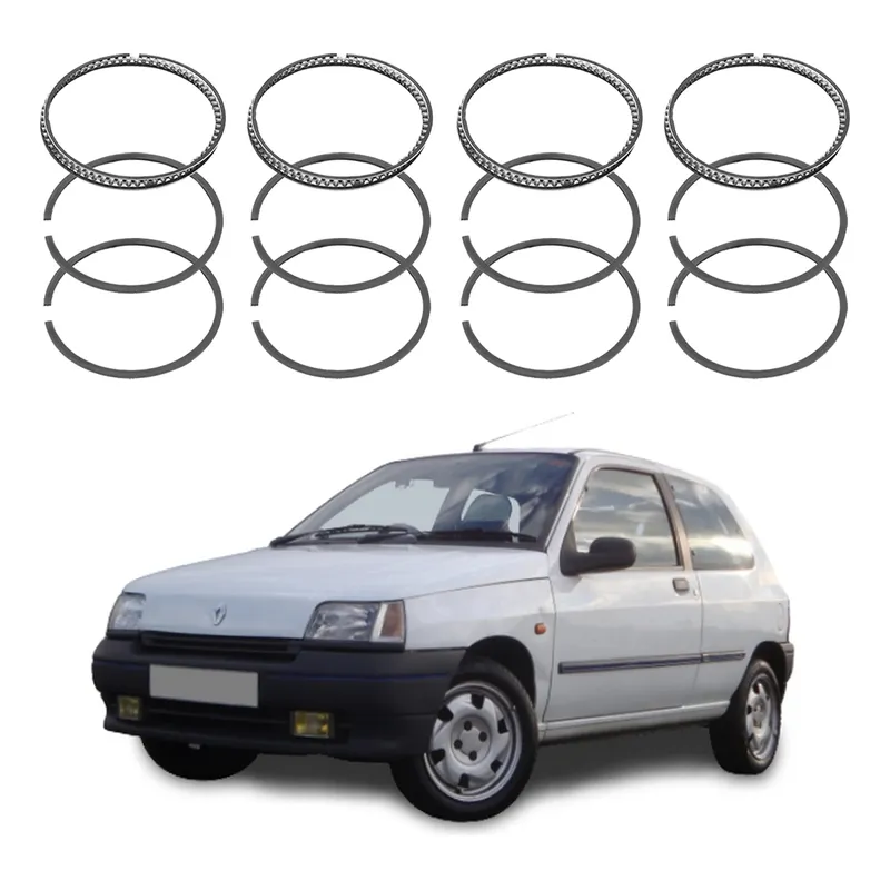 Jogo Anel Do Motor Std Clio 1.6 8v 1996 A 1999