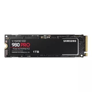 Disco Sólido Interno Samsung 980 Pro Mz-v8p1t0b 1tb Negro