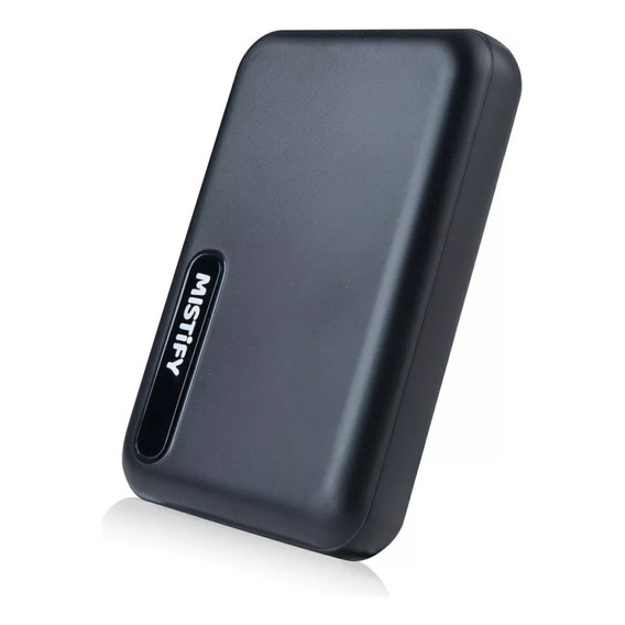 Cargador Inalámbrico Celular Portátil Powerbank Qi 5000mah Noga Color Negro