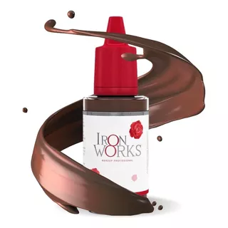 Pigmento Iron Works 15ml Marrom Café Em Cor Marrom Café