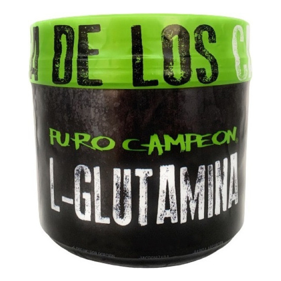 L-glutamina Puro Campeon Micronizada 100 Servicios 500 Gr Sabor Natural