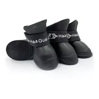 Botas Zapato De Silicona Impermeable Para Perro O Gato 4pk