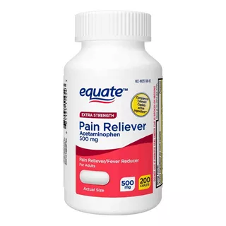 Acetaminofen Equate 200 Tablets