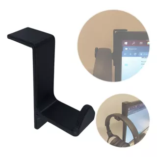 Suporte Stand Headset Fone Universal Monitor Fita Dupla Face