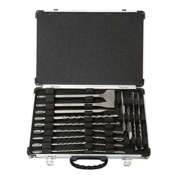 Makita Set Brocas Y Cinceles Sds-plus 17 Pzas