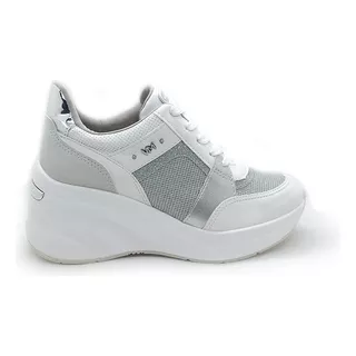 Zapatillas Via Marte Taco Chino 7 Cm Mujer Urbanas 23 5906