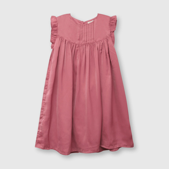 Vestido De Niñas Ceremonia Dark Rose (2 A 12 Años)