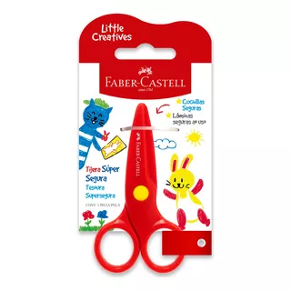 Tijera Súper Segura Faber-castell Little Creatives