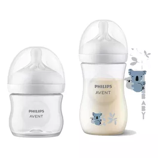 Kit Mamadeira Pétala Avent 125ml 0m+/260ml 3.0 Coala 1m