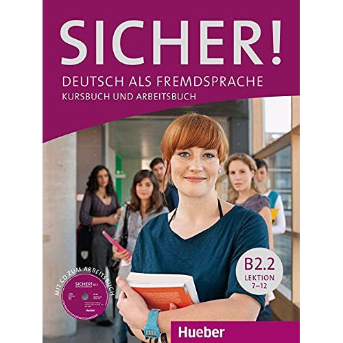SICHER B2 2 KURSB U ARB +CD AL EJ +CD, de VV AA. Editorial Hueber, tapa blanda en alemán, 9999