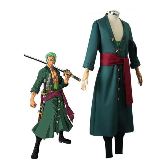 Cosplay Disfraz Roronoa Zoro One Piece Anime Regalo