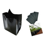 Bolsas De Plastico Cultivo Siembra Plantas 1kg 15 X 15 Cm