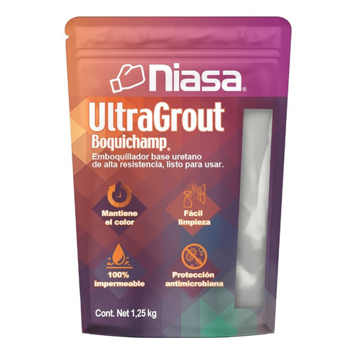 Emboquillador Boquichamp Ultragrout Pisos Y Muros Blanco