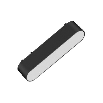 Cabezal Difuso Negro Para Riel Magnetico Skyline 6w 