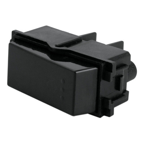 Interruptor Para Timbre Línea Italiana Negro Volteck 47609