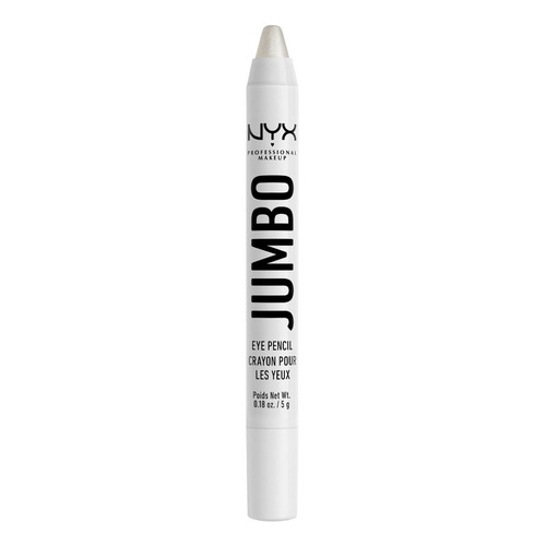 Delineador De Ojos Jumbo Eye Pencil Nyx Professional - 5gr Color Cottage cheese Efecto Metálico