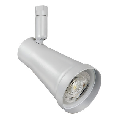 Spot Cabezal 709 Blanco Apto Led Gu10 Riel Movil Deco  - Blanco