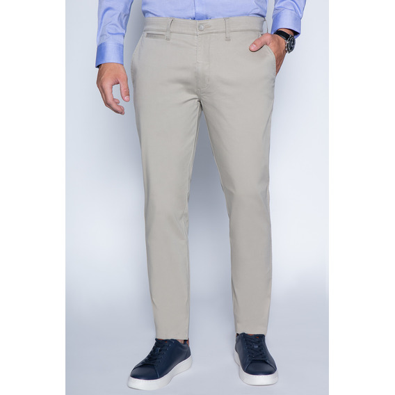 Pantalon Twill Slim /33 Beige Fw2024 Ferouch