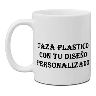 Taza Plastica Sublimada Personalizada Foto Frase Imagen 