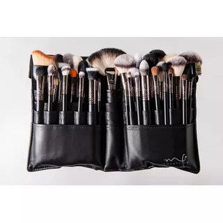 Brochas Maquillaje Marifer 39 Pzas Brochas Marifer Set Color Negro