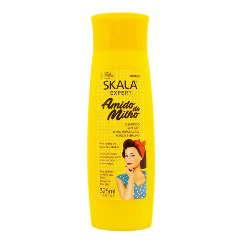 Skala Amido De Milho Shampoo Acondicionador Vegano Cabello 