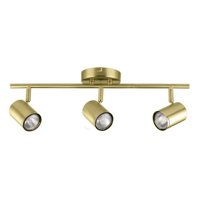 Aplique 3 Luces Dorado Apto Led Gu10 U1193 Mks Sf Dorado Interior