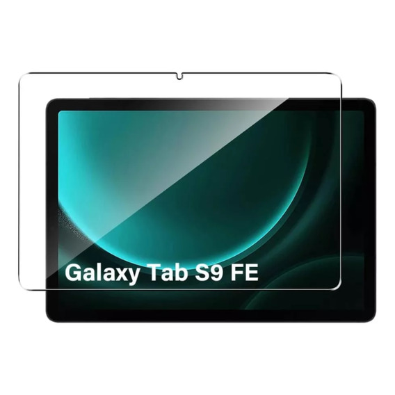 Lámina Mica Vidrio Templado Para Tablet Samsung S9 Fe 10.9