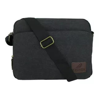 Bolsa Carteiro Transversal Ombro Lona  Masculino Feminino