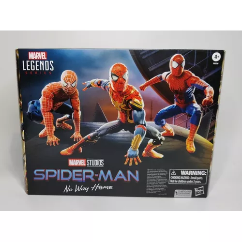 Hasbro Marvel Legends Spider-man No Way Home 3 Pack Set