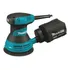 Lijadora profesional roto orbital Makita BO5030 con sistema velcro azul 300W 220V