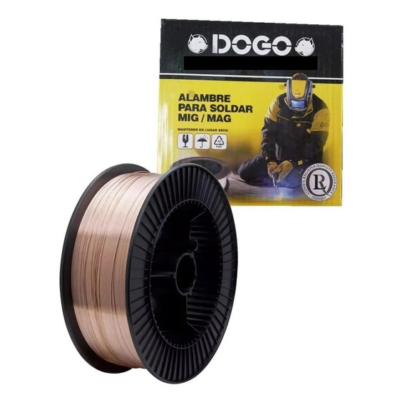 Alambre Mig Mig Soldar 0.8mm Rollo 5kg 70s-6 Dogo Dog25601