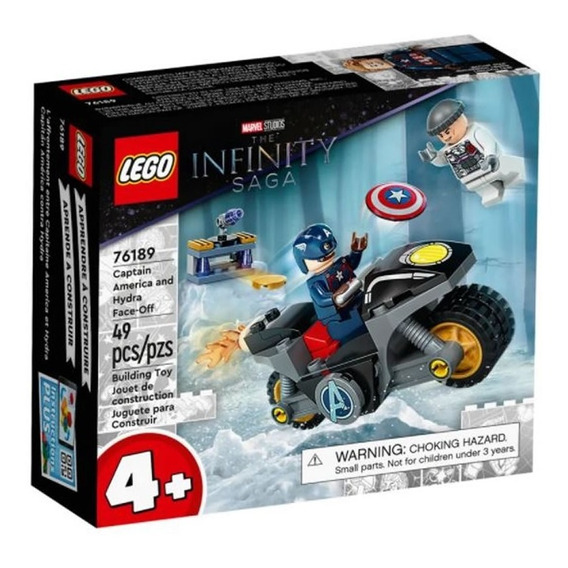 Lego Marvel Infiniti Capitan America 49 Pzs